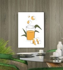 BK Gift Cafe & Bar & Restaurant Konseptli Kanvas Tablo 50x70cm-62