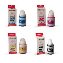 Canon E414 için 4 Renk 1 Takım Photoink Mürekkep