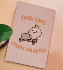 BK Gift Pudra Pembesi Sert Kapaklı Defter ve Middle Kupa Seti, Arkadaşa Hediye, Yeni İş Hediyesi, Doğum Günü Hediyesi-10