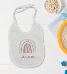BK Kids Annem Tasarımlı Bebek Body Zıbın ve Mama Önlüğü Hediye Seti - Model 1