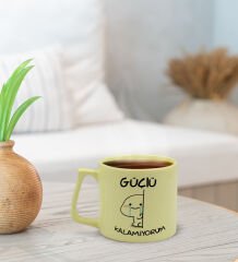 BK Gift Sarı Sert Kapaklı Defter ve Middle Kupa Seti, Arkadaşa Hediye, Yeni İş Hediyesi, Doğum Günü Hediyesi-2