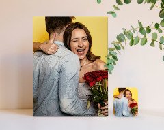 Kişiye Özel Yağlıboya Tasarımlı Kanvas Tablo (30 x 50 cm.)