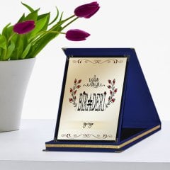 Kişiye Özel Yılın En İyi Biraderi Lacivert Plaket Ödülü