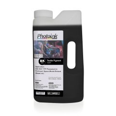 Epson Piezzo Kafalar için 1000 ml SİYAH BLACK Tekstil Mürekkep (T-ETP)