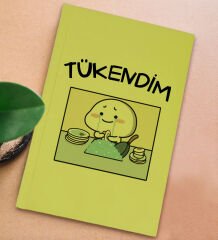 BK Gift Sarı Sert Kapaklı Defter ve Middle Kupa Seti, Arkadaşa Hediye, Yeni İş Hediyesi, Doğum Günü Hediyesi-8
