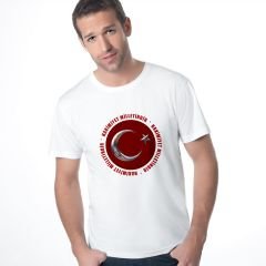 Kişiye Özel Hakimiyet Milletindir Erkek Tişört - 004