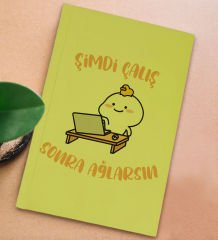 BK Gift Sarı Sert Kapaklı Defter ve Middle Kupa Seti, Arkadaşa Hediye, Yeni İş Hediyesi, Doğum Günü Hediyesi-10