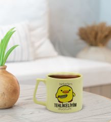 BK Gift Sarı Sert Kapaklı Defter ve Middle Kupa Seti, Arkadaşa Hediye, Yeni İş Hediyesi, Doğum Günü Hediyesi-14