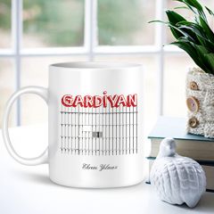 Kişiye Özel Mesleki Gardiyan Beyaz Kupa Bardak - 001
