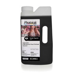 KYOCERA Kafalar için 1000 ml SİYAH BLACK Tekstil Mürekkep (T-KTP)