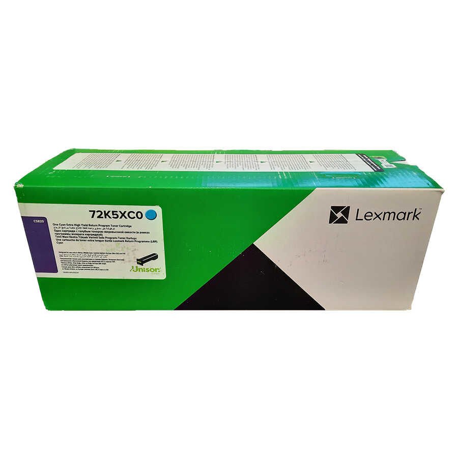 Lexmark 72K5XC0 Mavi Orjinal Toner Ekstra Yüksek Kapasite  CS820 (T12840)