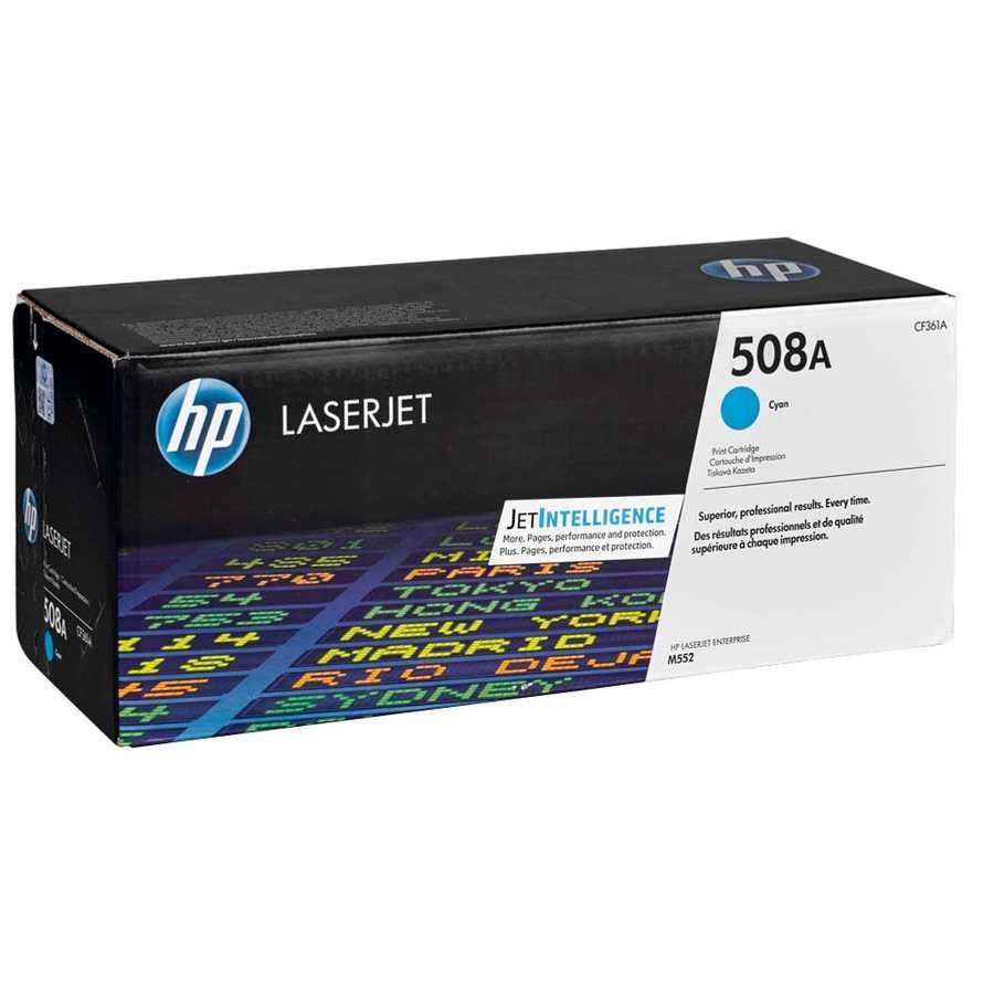 HP 508A-CF361A Mavi Orijinal Toner