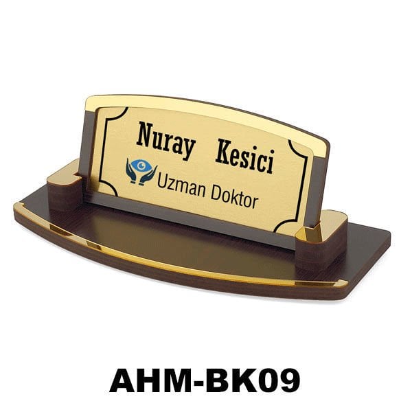 Ahşap Masa İsimliği