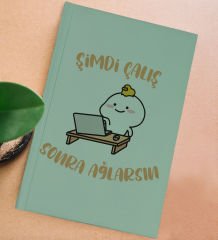 BK Gift Yeşil Sert Kapaklı Defter ve Middle Kupa Seti, Arkadaşa Hediye, Yeni İş Hediyesi, Doğum Günü Hediyesi-10