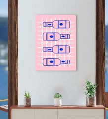 BK Gift Cafe & Bar & Restaurant Konseptli Kanvas Tablo 30x50cm-79