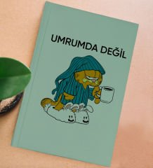 BK Gift Yeşil Sert Kapaklı Defter ve Middle Kupa Seti, Arkadaşa Hediye, Yeni İş Hediyesi, Doğum Günü Hediyesi-12
