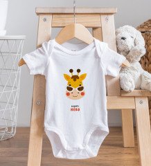 BK Kids Super Hero Tasarımlı Bebek Body Zıbın - Model 1