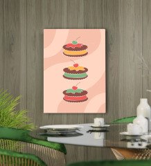 BK Gift Cafe & Bar & Restaurant Konseptli Kanvas Tablo 50x70cm-81