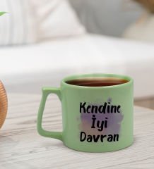 BK Gift Yeşil Sert Kapaklı Defter ve Middle Kupa Seti, Arkadaşa Hediye, Yeni İş Hediyesi, Doğum Günü Hediyesi-19