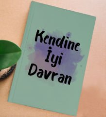 BK Gift Yeşil Sert Kapaklı Defter ve Middle Kupa Seti, Arkadaşa Hediye, Yeni İş Hediyesi, Doğum Günü Hediyesi-19