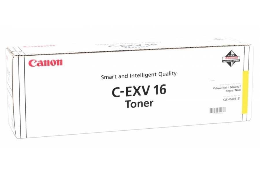 Canon C-EXV16 Sarı Orjinal Toner - CLC-4040 / CLC-5151 (T11185)