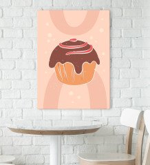 BK Gift Cafe & Bar & Restaurant Konseptli Kanvas Tablo 70x100cm-83