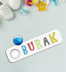 BK Toys Çocuklara Özel İsimli Figürlü Ahşap Eğitici Yapboz Puzzle-26