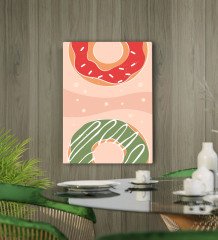 BK Gift Cafe & Bar & Restaurant Konseptli Kanvas Tablo 50x70cm-84