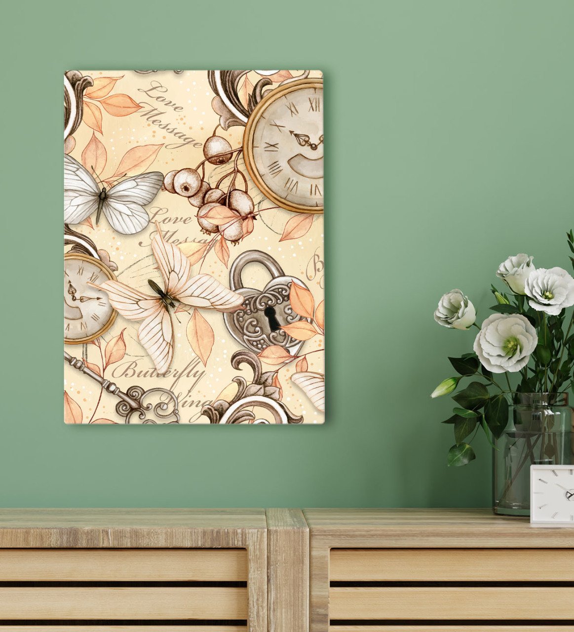 BK Gift Otel Odası Konseptli Kanvas Tablo 30x50cm-116
