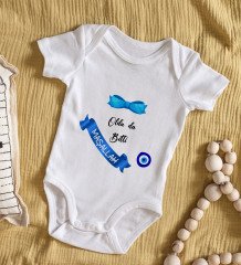 BK Kids Sünnet Tasarımlı Bebek Body Zıbın - Model 1