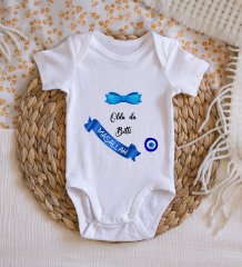 BK Kids Sünnet Tasarımlı Bebek Body Zıbın - Model 1