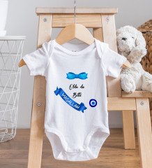 BK Kids Sünnet Tasarımlı Bebek Body Zıbın - Model 1