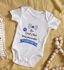 BK Kids Sünnet Tasarımlı Bebek Body Zıbın - Model 2