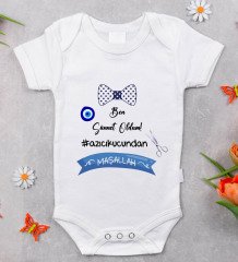 BK Kids Sünnet Tasarımlı Bebek Body Zıbın - Model 2