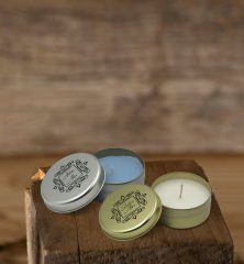 BK Gift Kişiye Özel İsimli Silver ve Gold Metal Kutuda Kokulu Mum Hediye Seti - 2, Ev Hediyesi, Sevgiliye, Arkadaşa Hediye, Kokulu Mum
