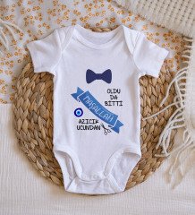 BK Kids Sünnet Tasarımlı Bebek Body Zıbın - Model 3