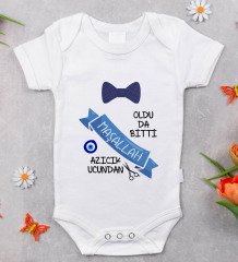 BK Kids Sünnet Tasarımlı Bebek Body Zıbın - Model 3