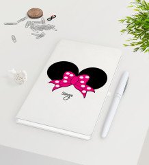 Kişiye Özel Sevgililer Günü Beyaz Defter Kalem Seti-87