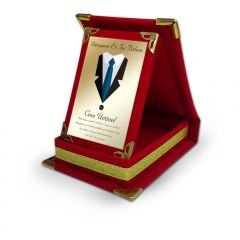 Kişiye Özel Mini Plaket (Babalar Günü Temalı) 003