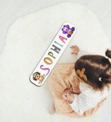 BK Toys Çocuklara Özel İsimli Paskalya Bayramı Ahşap Eğitici Yapboz Puzzle-1