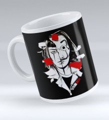 Kişiye Özel La Casa De Papel Kupa Bardak - 4