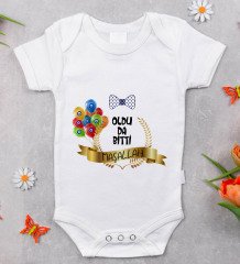 BK Kids Sünnet Tasarımlı Bebek Body Zıbın - Model 4