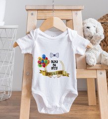 BK Kids Sünnet Tasarımlı Bebek Body Zıbın - Model 4