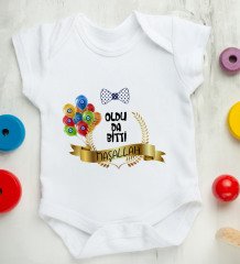 BK Kids Sünnet Tasarımlı Bebek Body Zıbın - Model 4