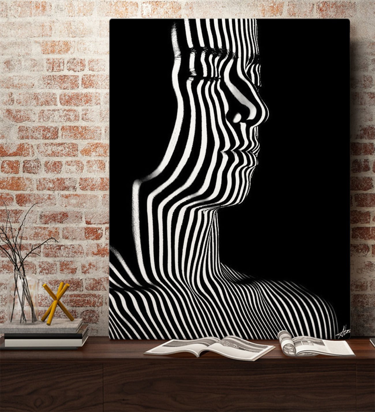Bk Gift Fantastic Tasarımlı Kanvas Tablo-42 70X100CM Ev Dekorasyonu, Ev Hediyesi