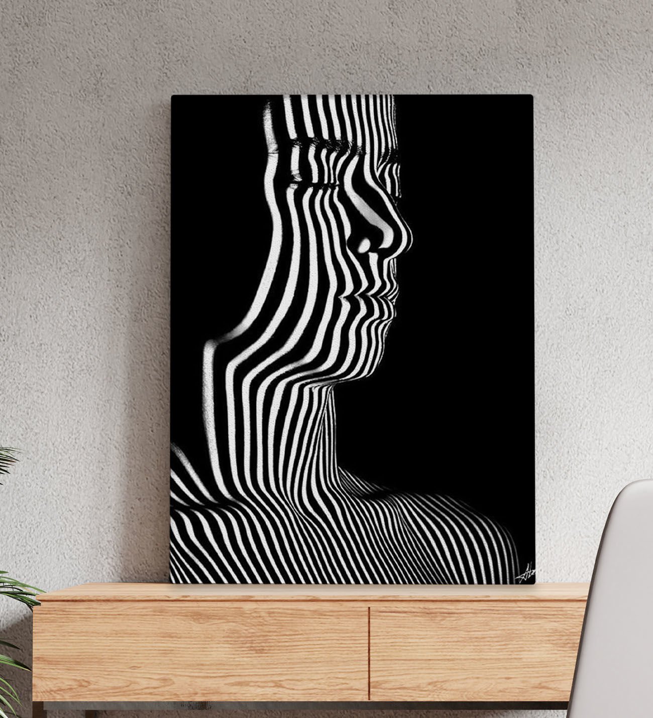 Bk Gift Fantastic Tasarımlı Kanvas Tablo-42 50X70CM Ev Dekorasyonu, Ev Hediyesi