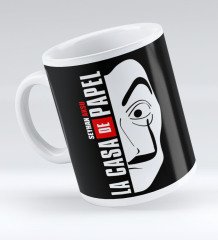 Kişiye Özel La Casa De Papel Kupa Bardak - 9
