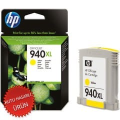 HP C4909A (940XL) Sarı Orjinal Kartuş - PRO 8000 / 8500 (C) (T16807)