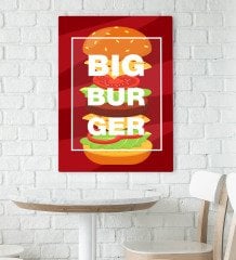 BK Gift Cafe & Bar & Restaurant Konseptli Kanvas Tablo 70x100cm-93