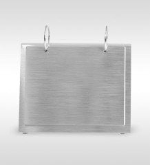 Kişiye Özel Fotoğraflı 605 Silver Masaüstü Resim Çerçevesi